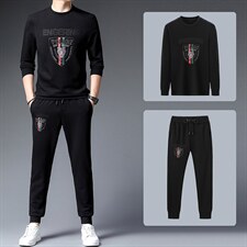 CA9831钱塘2020-2春秋新款时尚休闲百搭中青年男士套装P152，男装休闲套装，钱塘207-2