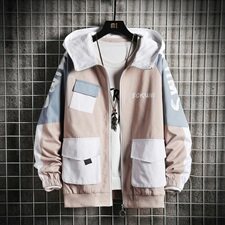 男士工装外套韩版潮流宽松休闲百搭上衣2021新款夹克DS936T，男装夹克，电商A102