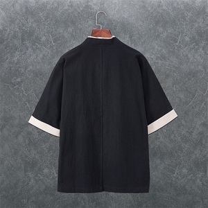 2025男士汉服五分袖T恤唐装古风风QT2026-M125-P25图片