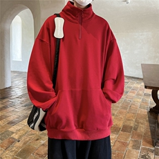2025重磅冲锋衣内胆半拉链翻领POLO衫大码M-5XL卫衣男WY77077P65，男装夹克，星座227-7