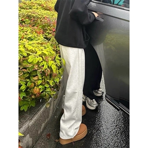 4色 主推差价大 纯棉阔腿束脚百搭休闲卫裤ZK0288-P45 加绒55图片