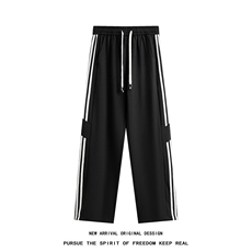 K212/特P35新款休闲裤男女宽松潮流大码直筒裤子春夏垂感速干长裤，男装休闲裤，电商基地A050