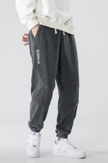 男大码刺绣束脚休闲裤1516-1_9968-L-4XLP605XL-10XLP60，男装休闲裤，星座1516-1