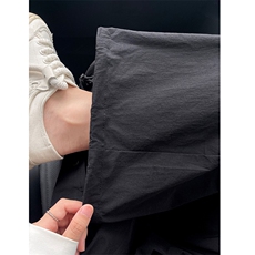 B221美式ins街头hiphop宽松休闲薄款冰丝工装裤LK23124-P60控78，男装休闲裤，电商B221