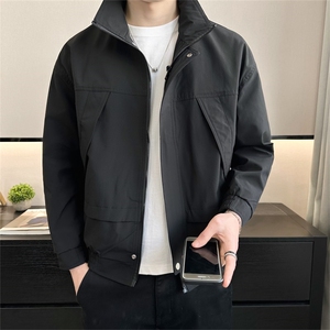 春季店主风新款立领工装休闲夹克时尚上衣外套JK151-P110图片