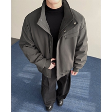 深度库存棉衣男宽松面包服立领加厚棉袄DSA157B-M8833-TP73，男装棉衣，电商A157B