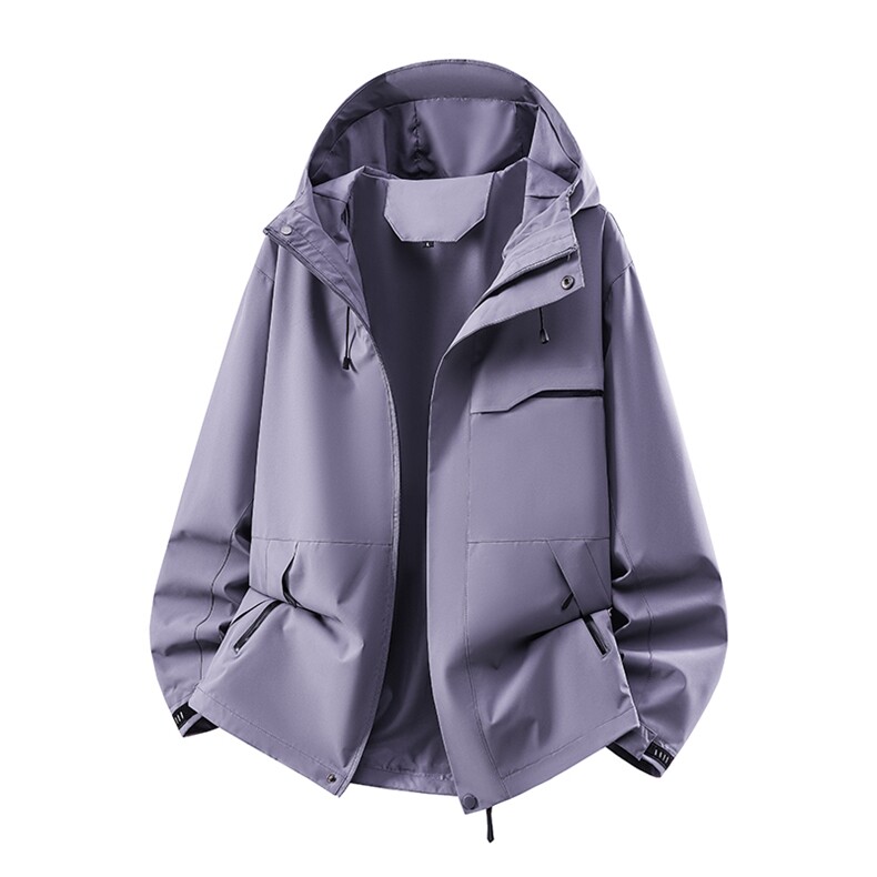 2026春季新款男女同款高品质户外登山服青少年学生冲锋衣夹克外套，男装夹克，星座1402-1