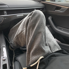自拍图YK86034-TP35加绒-TP5079.997%氨纶3%秋冬针织卫裤，男装休闲裤，电商A086-1