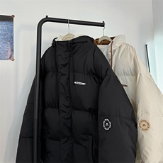 2025港风棉衣棉服防水小牛津连帽冲锋棉袄三防面包服1606-P80，男装棉衣，星座207