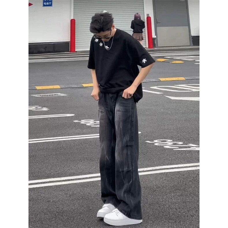 XZ809A/BBBT39/P20/控38重磅印花美式复古圆领T恤,男装T恤,星座809A(原222-1)