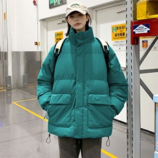 冬上新加棉加厚棉服中性宽松立领棉衣外套男女8349-P115控价158，男装棉衣，电商A441-1