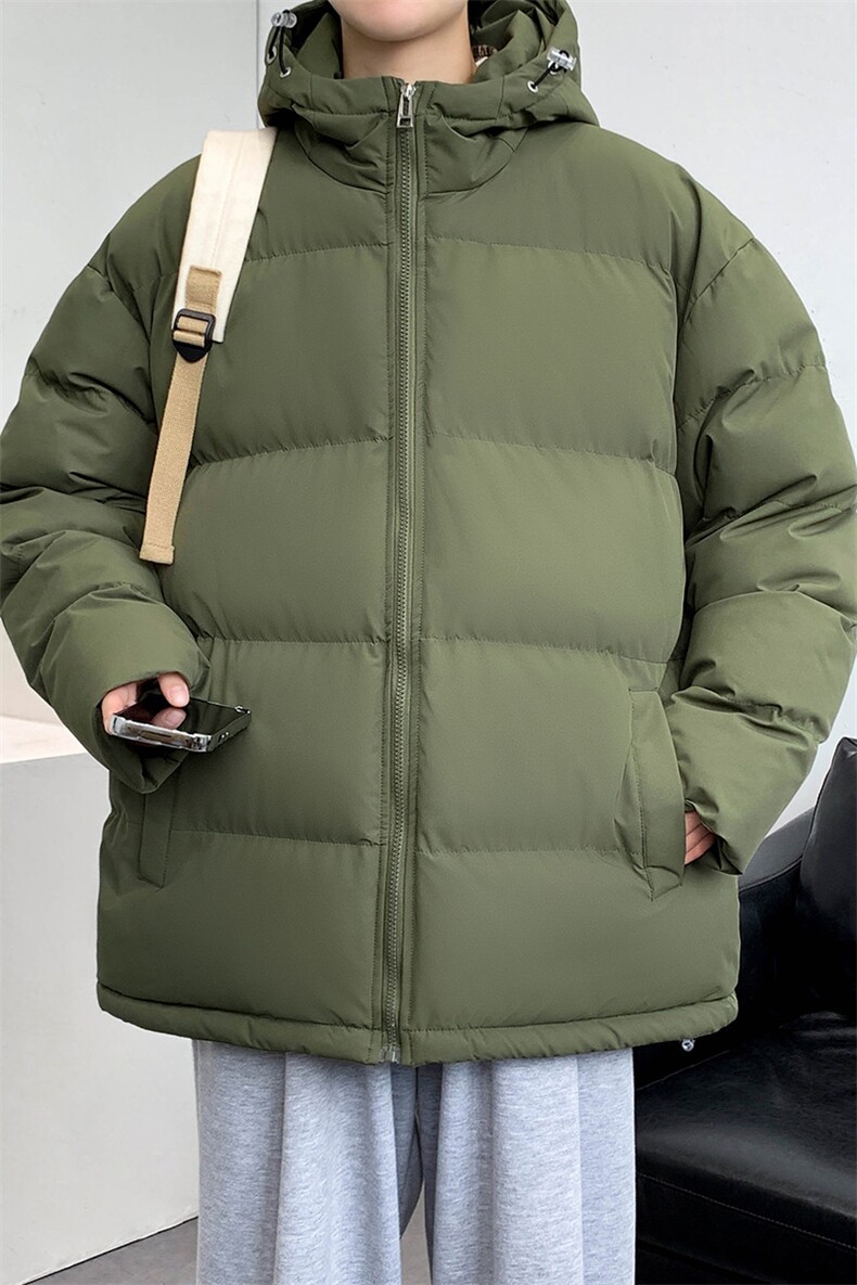 冬上新学生加棉加厚棉服2023休闲简约连帽棉衣外套男女9979-P80,男装棉衣,电商A441-1
