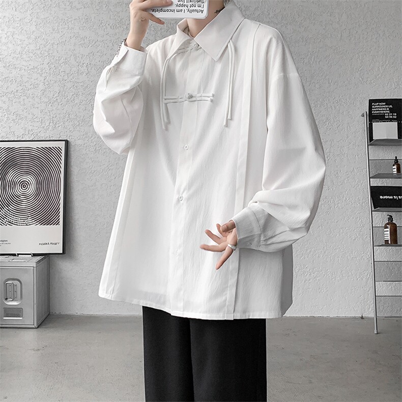 现货DSA059-CS7897-P48控68高品春夏衬衫长袖宽松百搭基础款式,男装衬衫,电商A059