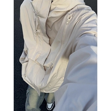 日系冲锋衣外套男高街上衣原宿风户外宽松夹克F8008-特价P37，男装夹克，电商A007