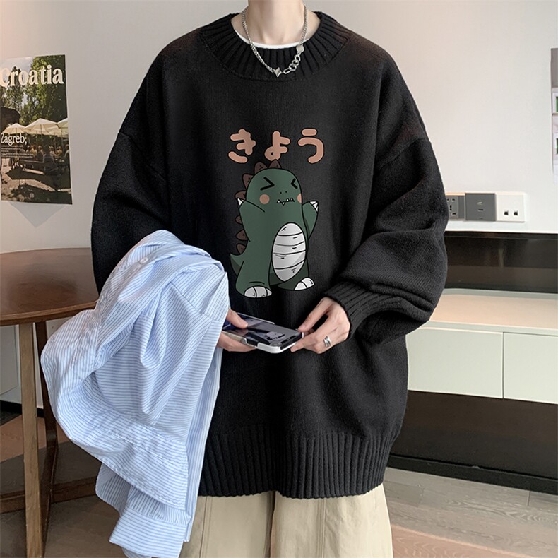 半高领毛衣男士大码针织衫男毛线衣男M18037-P45加绒款-P65,男装针织衫/毛衣,电商A040
