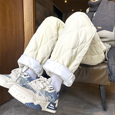 新款葫芦纹棉裤男冬季加厚东北防风防水滑雪裤情侣款AK8668-P60，男装棉裤，星座1008-2