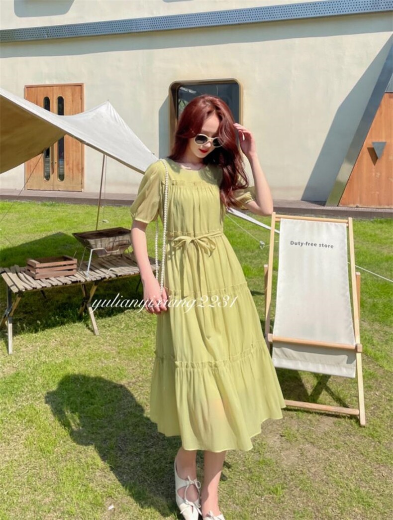 夏季连衣裙，女装连衣裙，雨恋依香(1F)