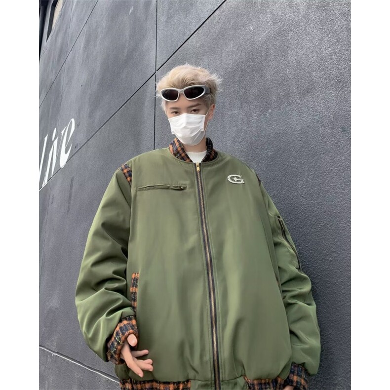 慵懒春秋男新款青春流行连帽夹克潮流长袖潮,男装夹克,星座716-3