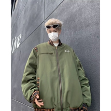 慵懒春秋男新款青春流行连帽夹克潮流长袖潮，男装夹克，星座716-3