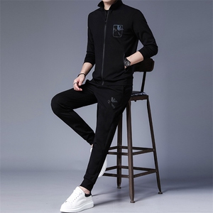 SA8928-3钱塘2020-2新款百搭简约帅气中青年男士厚款卫衣P240图片