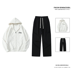 春季新款现货情侣套装男DSA157B-TZ5866-P85，男装休闲套装，电商A157B