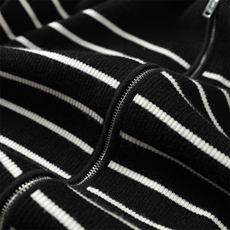 2025舒适百搭秋季新款软糯舒适条纹开衫羊绒，女装羊绒衫，英皇羊绒