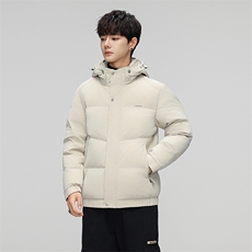 2026新款男士冬季连帽保暖防寒面包服外套羽绒服时尚短款，男装羽绒服，钱塘6003（原4033）