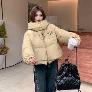 大货，白鸭绒2024冬季新款羽绒服短款外套图片