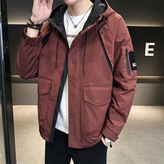 店主风2025年秋季新款潮牌工装冲锋衣帅气外套男夹克JK9189-P95，男装夹克，电商D240-242