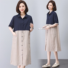 希色春季专柜正品新品女31L2040休闲女款百搭时尚连衣裙原1799，女装连衣裙，江忆布依