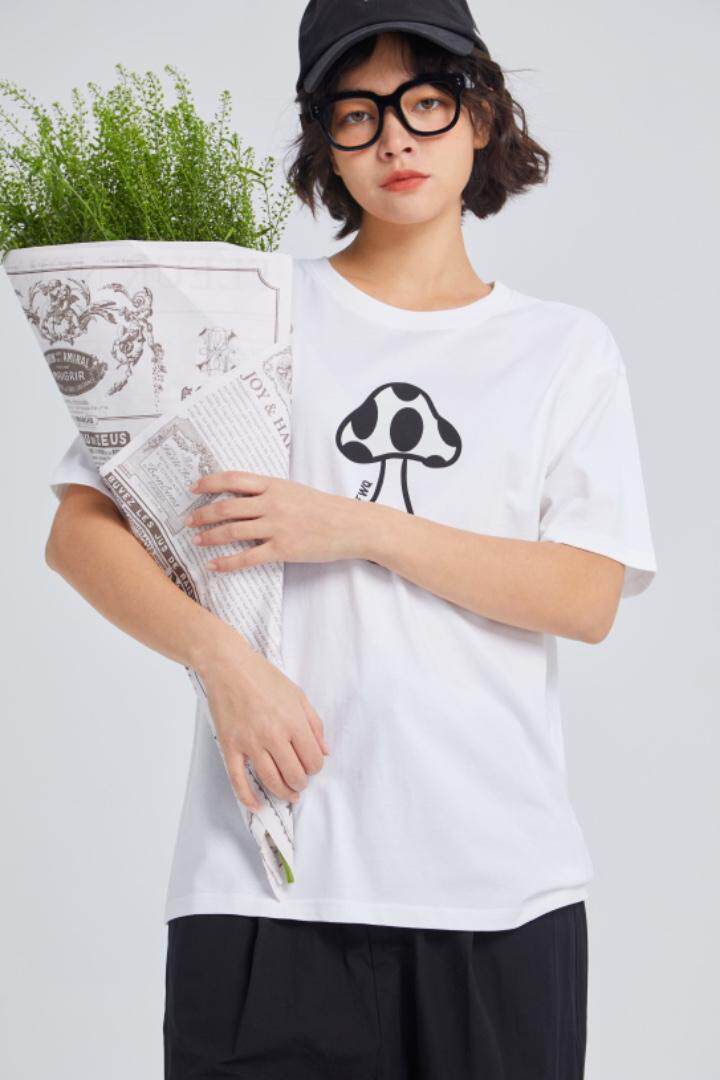【现货】蘑菇图案变光T恤，功能T恤，女装T恤，AIMEEWQ