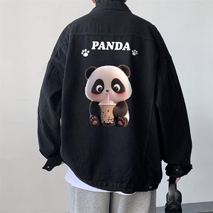 牛仔夹克男大码牛仔外套男茄克 NJ77417-P60图片