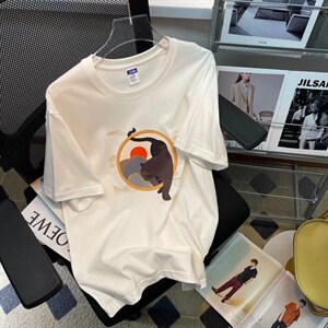 男圆领T恤宽松短袖T0506P30图片