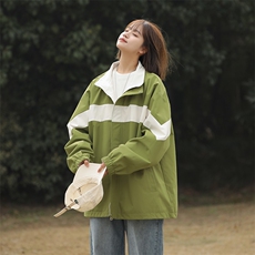 春季新款美式山系休闲纯色冲锋衣情侣潮流夹克外套JK7901-特P75，男装夹克，星座904