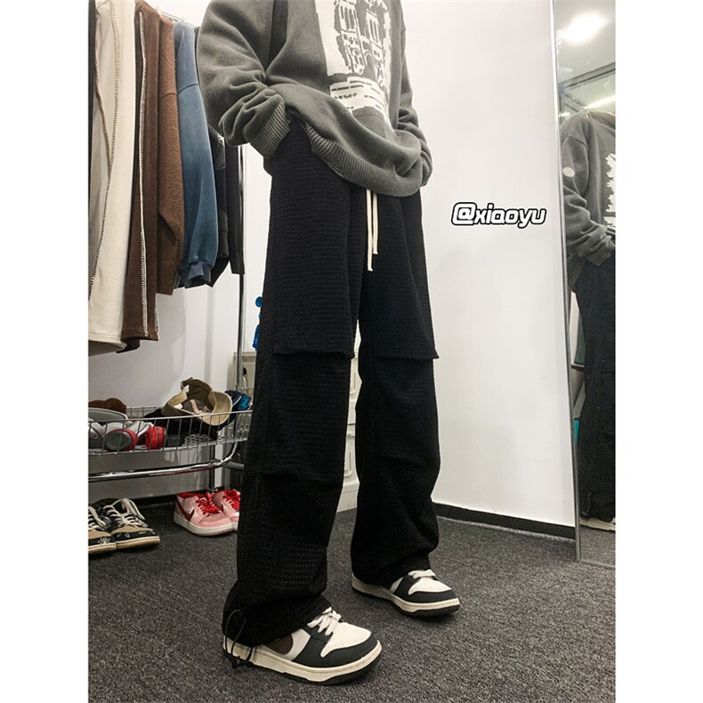 XZ616秋冬季宽松百搭灯芯绒玉米粒抽绳休闲裤TY954P45控58,男装休闲裤,星座512A（原616）