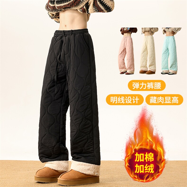 高品质加绒加厚东北防寒保暖休闲棉裤F616特P45,男装棉衣,电商A309