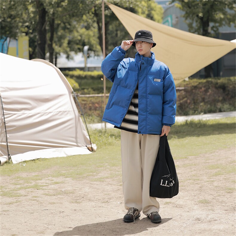 2025新款冬季棉服棉衣男生加厚保暖面包服运动休闲潮牌帅气外套,男装棉衣,星座310B-1