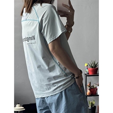 网图户外机能运动速干透气短袖夏季凉感男女情侣款T恤骑行服特P28，男装T恤，电商C306-1