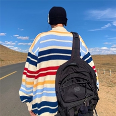 美式毛衣男慵懒风休闲针织衫Y525P55，男装针织衫/毛衣，星座1116-2