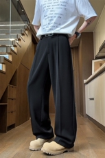 主推男士冰丝休闲直筒简洁长裤CK0818，男装休闲裤，星座1107-1