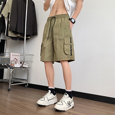 夏季新款男女同款工装短裤五分裤8025-P32，男装牛仔裤，电商B380（原B361）