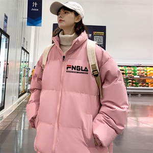 冬上新学生加棉加厚棉服潮中性风保暖立领棉衣外套男女 8802-P60图片
