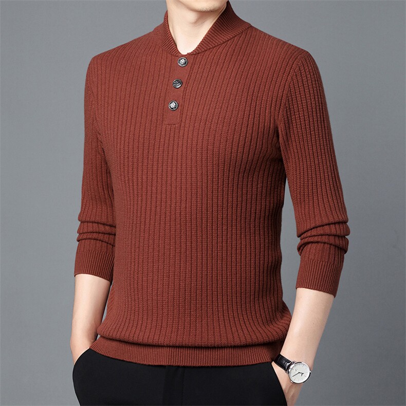 CM61139钱塘2020-2中青年男士时尚休闲帅气纯色百搭羊毛衫P170,男装针织衫/毛衣,钱塘207-2
