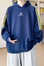 华棉春秋内景简约休闲宽松连帽卫衣男潮流外套WY00677/P45加绒P50，女装短外套，电商B316