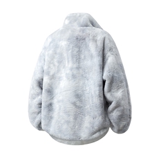 羊羔毛棉衣潮扎染情侣大码M-5XL毛绒外套男YG7503P128控168，男装棉衣，星座226-2