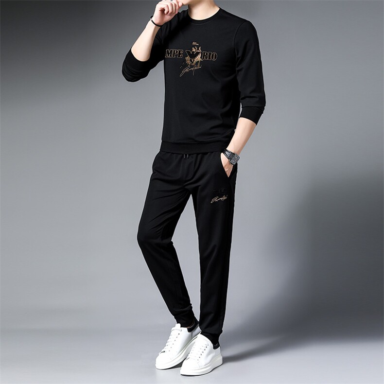 SA9627-2钱塘2020-2中青年男士新款时尚休闲帅气冬季卫衣P137,男装休闲套装,钱塘207-2