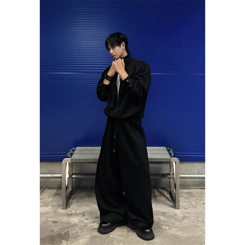 现货假两件卫衣套装TZ103-P110上衣W202-P60卫裤KK303-P50,男装休闲裤,星座1213