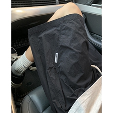 新款速干气孔拼接短裤XZ604-DK216-特P25控48，男装牛仔裤，星座604