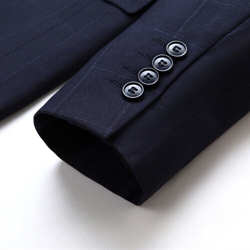 中老年服装男爸爸西服套装秋季休闲西服西裤两件套MNSA8861-P290图片