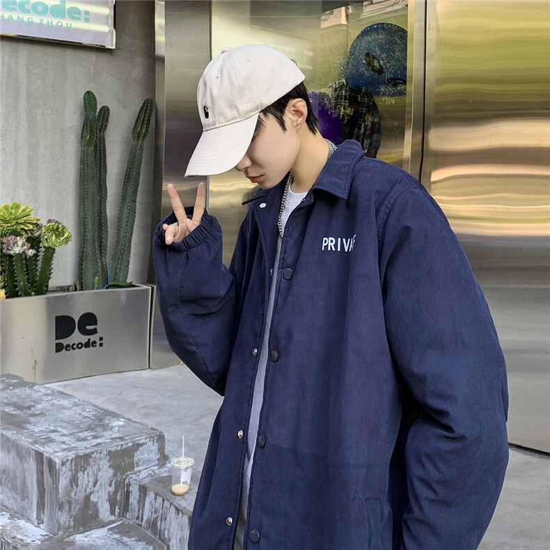 内里羊羔毛外套男冬季新款加绒加厚潮牌工装短款夹克上衣特批70,男装夹克,星座904-1（原1203）